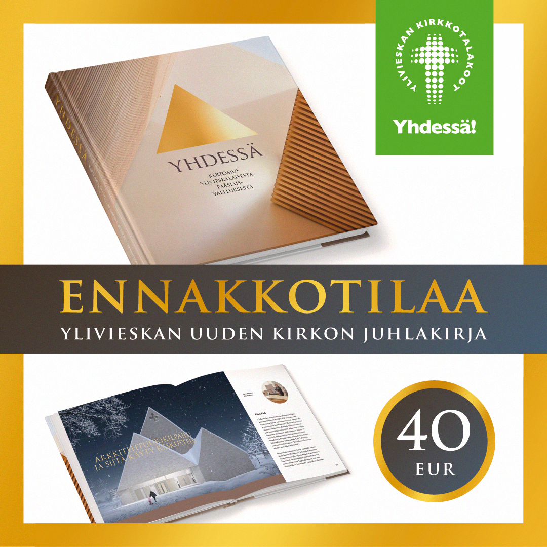 Yhdessä – kertomus ylivieskalaisesta pääsiäisvaelluksesta -juhlakirja nyt tilattavissa ennakkoon