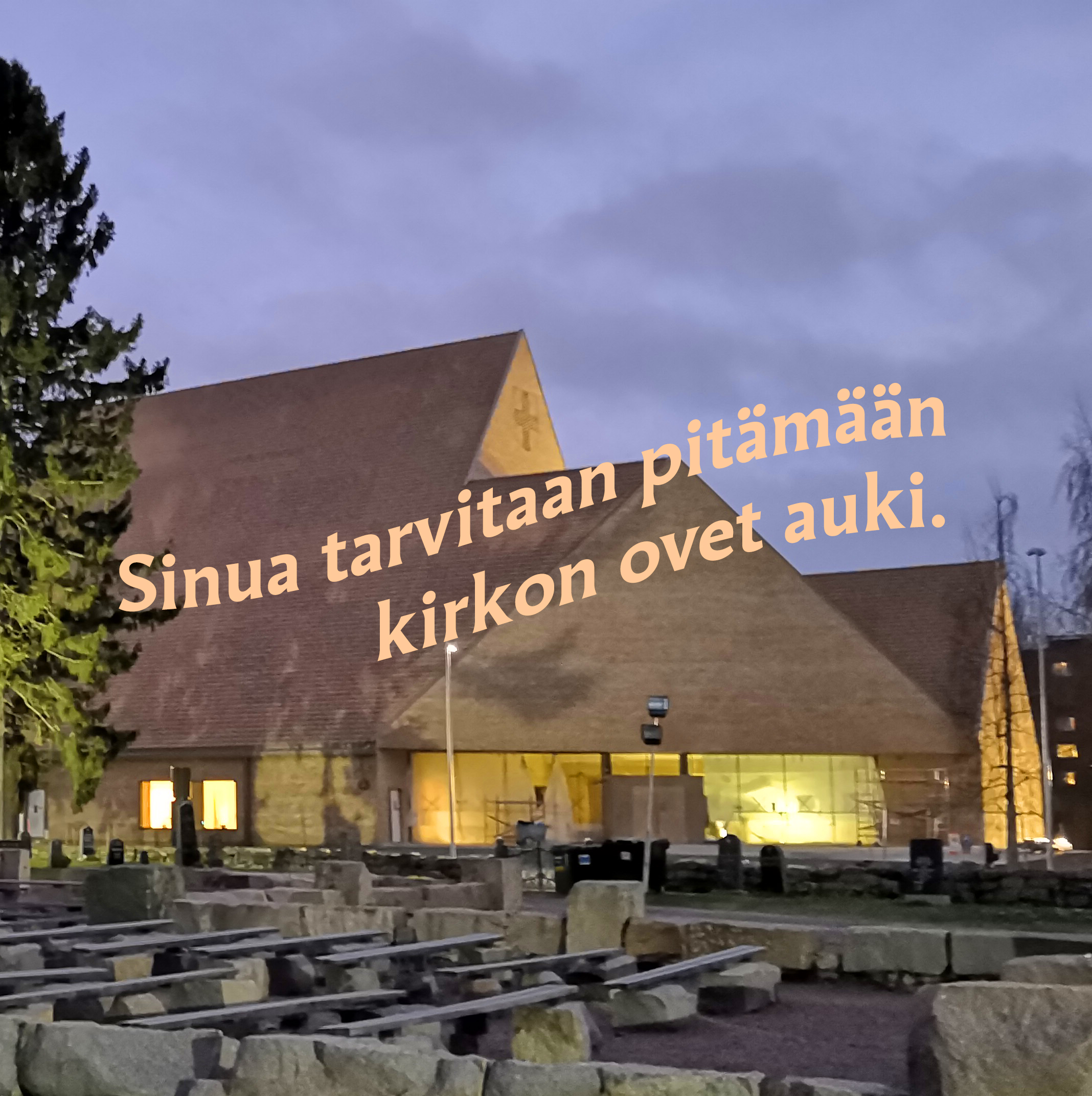 Nyt on aika ilmoittautua Ylivieskan uuden kirkon vapaaehtoiseksi