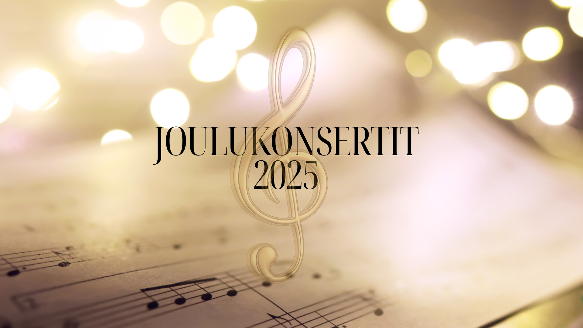 Joulukonsertit 2025